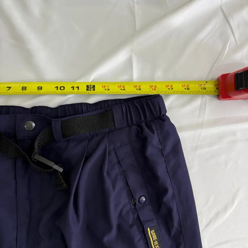 Vintage 1990s Sun Mountain Goretex Mountain Pants Size L Blue - Picture 6 of 8